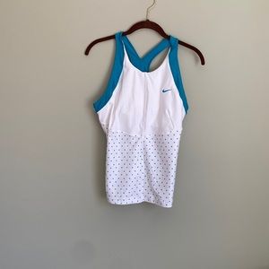Nike Tennis shirt, fit dry, size M.  Also selling skirt that matches, separately